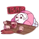 🍸-Mr. Blanket, Telegram Sticker