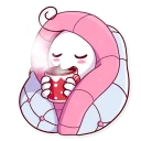 ☕-Mr. Blanket, Telegram Sticker