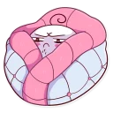 😑-Mr. Blanket, Telegram Sticker