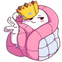 👑-Mr. Blanket, Telegram Sticker