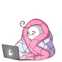 💻-Mr. Blanket, Telegram Sticker