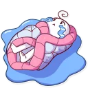 💧-Mr. Blanket, Telegram Sticker