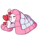 😘-Mr. Blanket, Telegram Sticker
