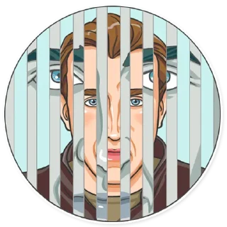 😵-Nicolas Cage, Telegram Sticker