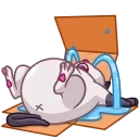 😭-Cathbert, Telegram Sticker