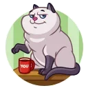 😑-Cathbert, Telegram Sticker