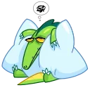 😪-Croco, Telegram Sticker