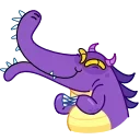 😈-Croco, Telegram Sticker