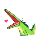 🥰-Croco, Telegram Sticker