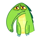 😥-Croco, Telegram Sticker