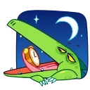 😴-Croco, Telegram Sticker