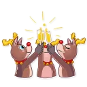 🍻-Mr. Deer, Telegram Sticker