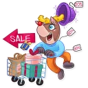 👛-Mr. Deer, Telegram Sticker