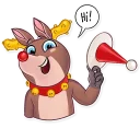 👋-Mr. Deer, Telegram Sticker