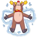 👼-Mr. Deer, Telegram Sticker