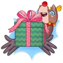 🎁-Mr. Deer, Telegram Sticker