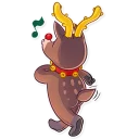 🚶-Mr. Deer, Telegram Sticker