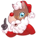 👆-Mr. Deer, Telegram Sticker