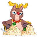 😎-Mr. Deer, Telegram Sticker