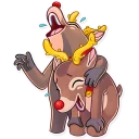 😂-Mr. Deer, Telegram Sticker