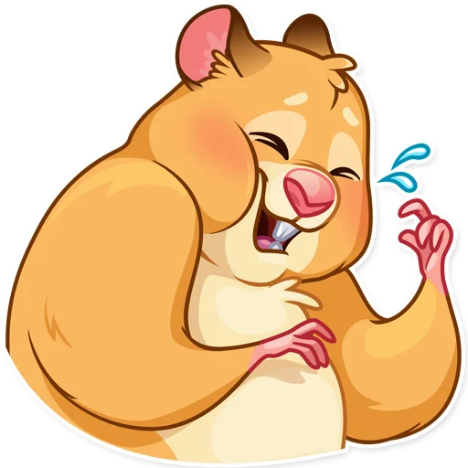 Mr. Hamster, telegram sticker