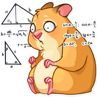 😶-Mr. Hamster, Telegram Sticker