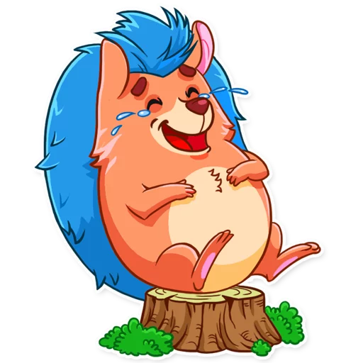 Meet the Hedgehog, telegram sticker