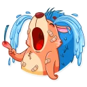 😭-Meet the Hedgehog, Telegram Sticker