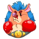 🥊-Meet the Hedgehog, Telegram Sticker