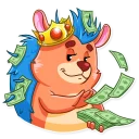 🤑-Meet the Hedgehog, Telegram Sticker