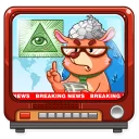 👽-Meet the Hedgehog, Telegram Sticker