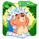 🛁-Meet the Hedgehog, Telegram Sticker