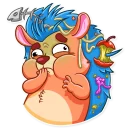 🤢-Meet the Hedgehog, Telegram Sticker