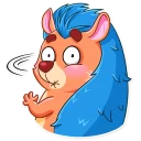 😳-Meet the Hedgehog, Telegram Sticker
