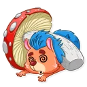 😵-Meet the Hedgehog, Telegram Sticker