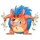 😡-Meet the Hedgehog, Telegram Sticker