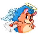 😇-Meet the Hedgehog, Telegram Sticker