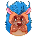 😈-Meet the Hedgehog, Telegram Sticker
