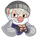 😏-Mr. Hobo, Telegram Sticker