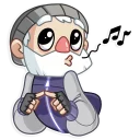 🎶-Mr. Hobo, Telegram Sticker