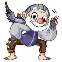 👋-Mr. Hobo, Telegram Sticker