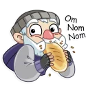 😋-Mr. Hobo, Telegram Sticker