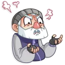 😡-Mr. Hobo, Telegram Sticker