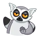 ✋-Mr. Lemur, Telegram Sticker