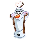 ☺️-Olaf, Telegram Sticker
