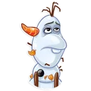 🤕-Olaf, Telegram Sticker