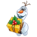 🎁-Olaf, Telegram Sticker
