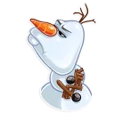 😒-Olaf, Telegram Sticker