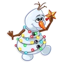 🌟-Olaf, Telegram Sticker