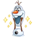 🤩-Olaf, Telegram Sticker